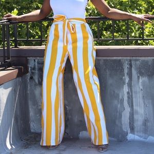 Wide leg palazzo pant